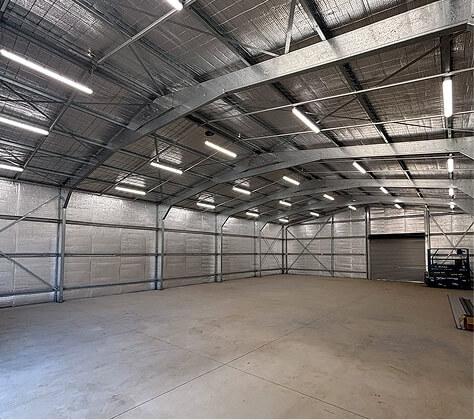 Industrial sheds