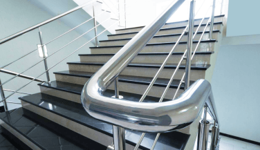 Steel straicase